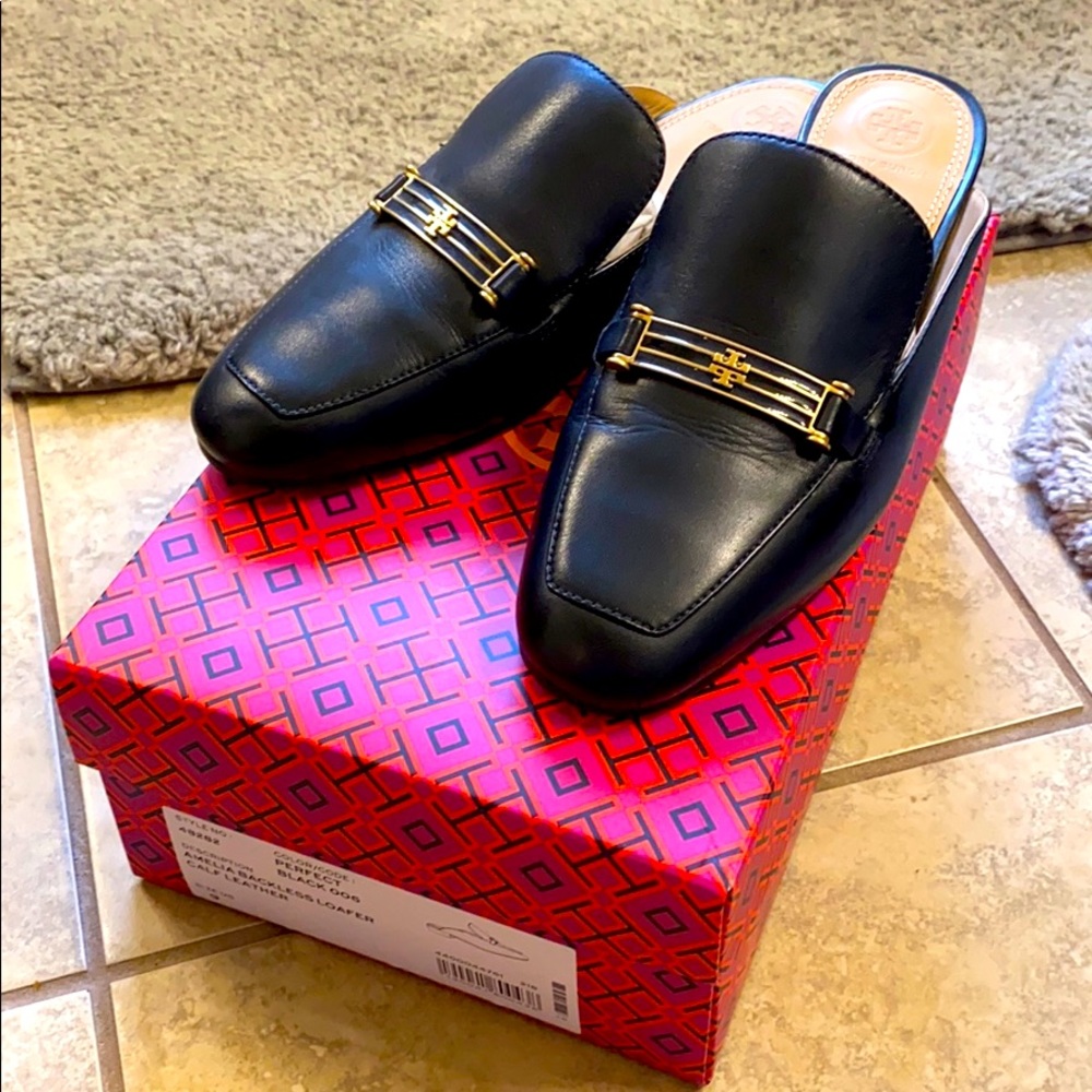 Tory Burch sz 9 Amelia backless loafers